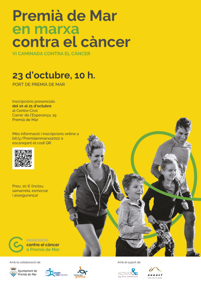 VI Caminata Contra el Cáncer en Premiá de Mar. 1