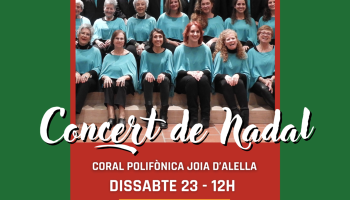 Concert de Nadal, amb la Coral Polifònica Joia