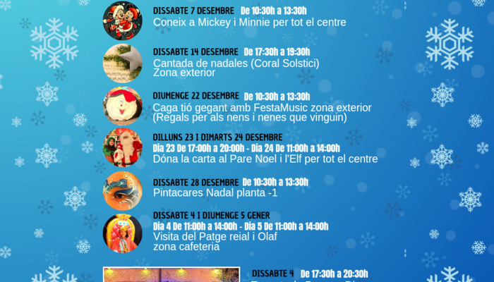 Activitats de Nadal a Santa Susanna