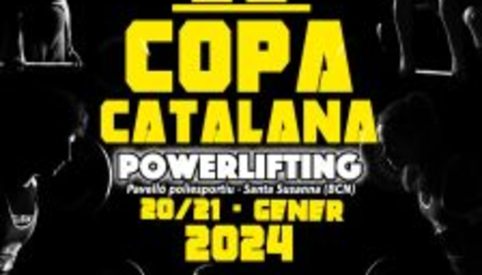 La II Copa Catalana de Powerlifting a Santa Susanna