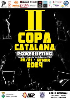 La II Copa Catalana de Powerlifting a Santa Susanna 1