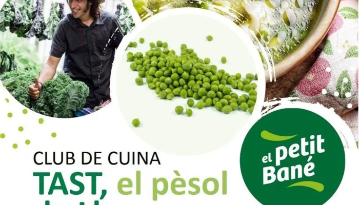 Club de Cuina - Tast, el pèsol de Llavaneres amb el petit Bané