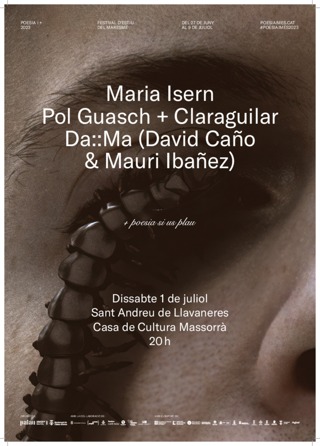 Festival Poesía i + Sant Andreu de LLavaneres 1