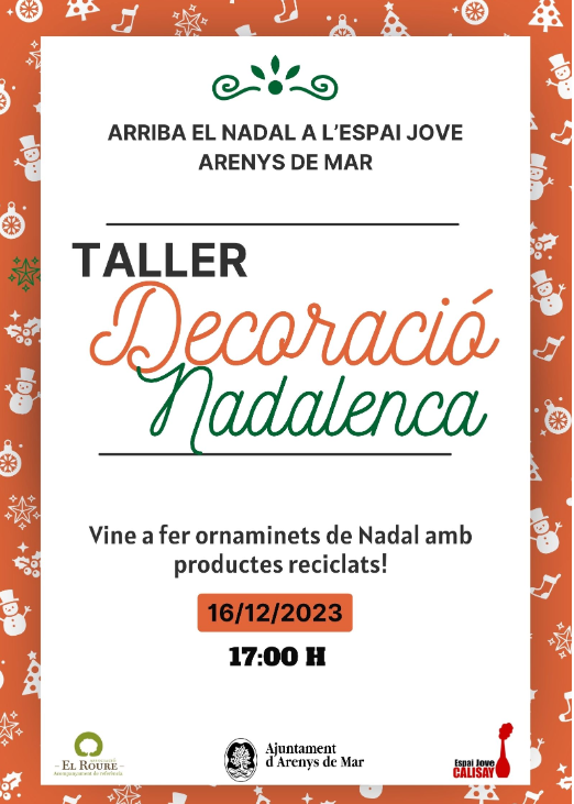 Decoración navideña en Arenys de Mar 1