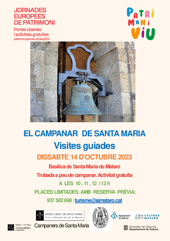 Campanar de Santa Maria. Visita guiada 1