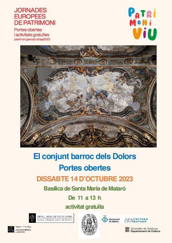 Puertas abiertas al conjunt barroc dels Dolors 1