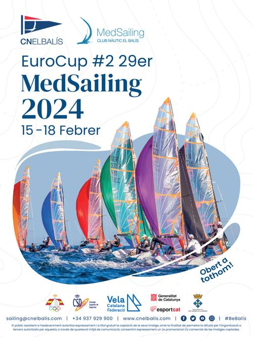 MedSailing 2024. Eurocup #2 29er 1