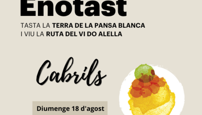 Enotast: tasta la terra de la pansa blanca  a Cabrils