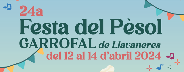 24a Festa Gastronòmica del Pèsol Garrofal de Llavaneres 1