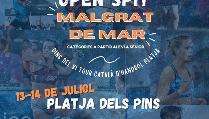 1r Torneig d'Handbol Platja a Malgrat de Mar