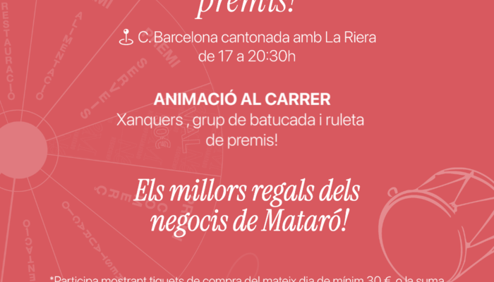 Ruleta de Premis als comerços de Mataró