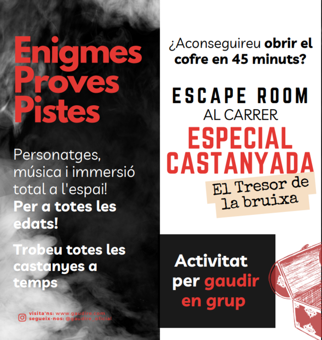 Escape Room Castanyada 1