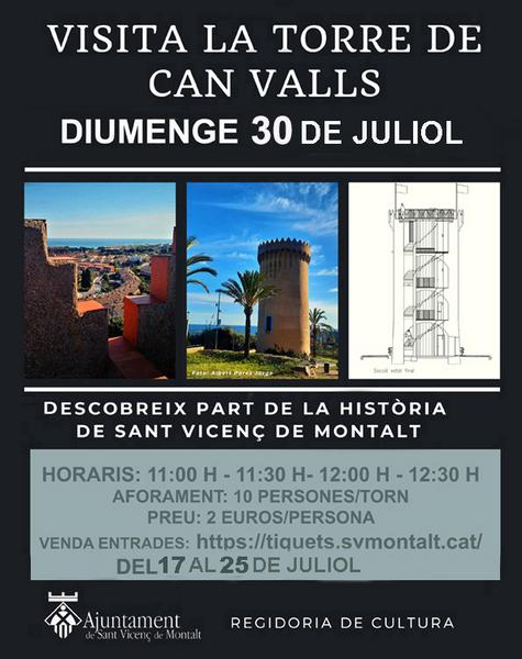 Visita guiada a la torre de Can Valls 1