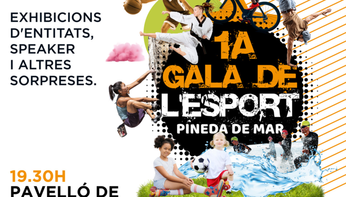 Primera edició de la Gala de l'Esport de Pineda de Mar