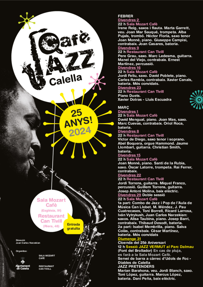 25º Cumpleaños Cafè Jazz en Calella 1