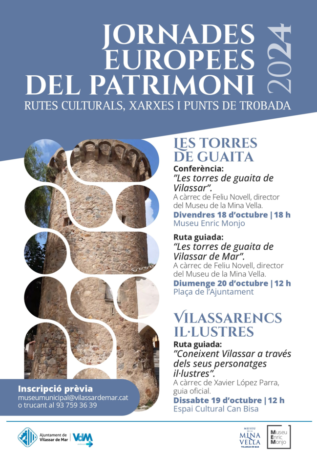 Jornades Europees de Patrimoni a Vilassar de Mar 1