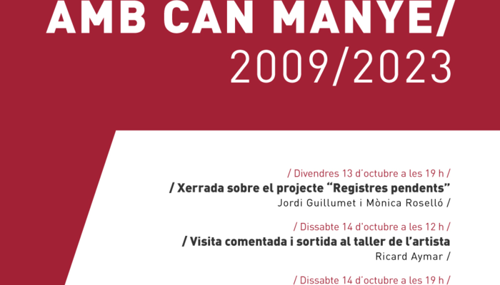 Celebramos 15 años del Espacio de Arte y Creación Can Manyé