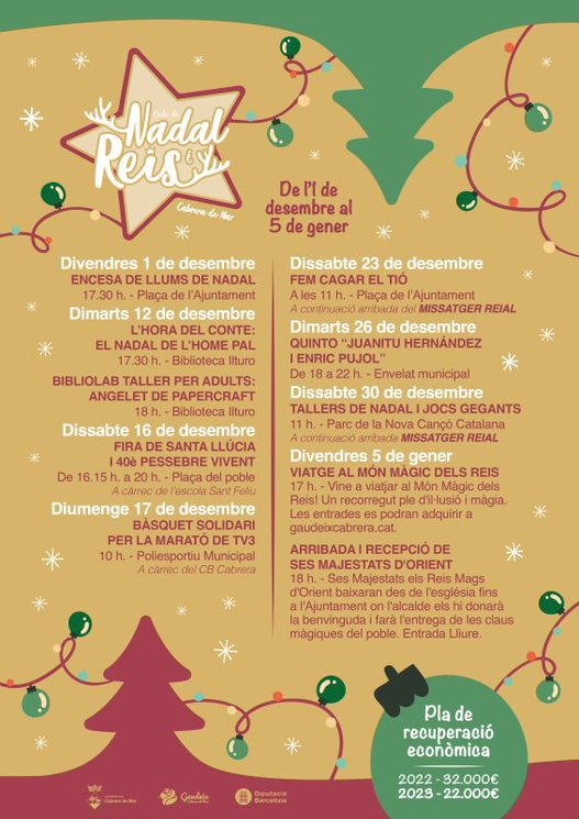 Events Maresme: HACER CAMINOS DE MESA PARA NAVIDAD