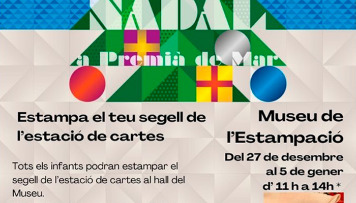 Activitat familiar: Estampa el teu segell de l'estació de cartes al Museu de l'Estampació