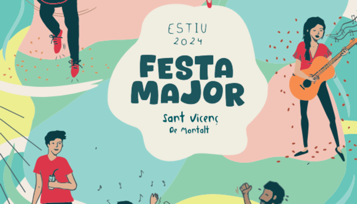 Fiesta Mayor de verano en Sant Vicenç de Montalt