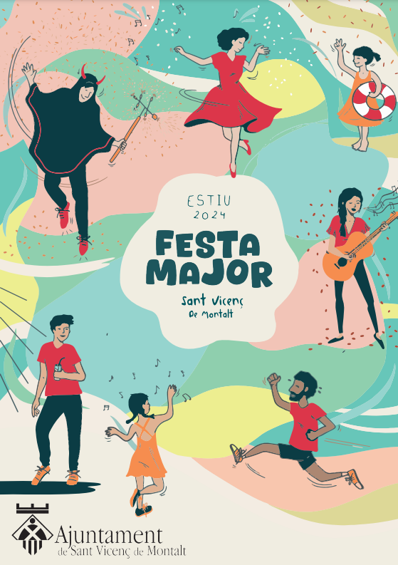 Fiesta Mayor de verano en Sant Vicenç de Montalt 1