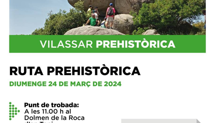 Vilassar Prehistòrica - Rutes guiades