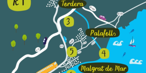 mapa ruta 1 iaia del maresme