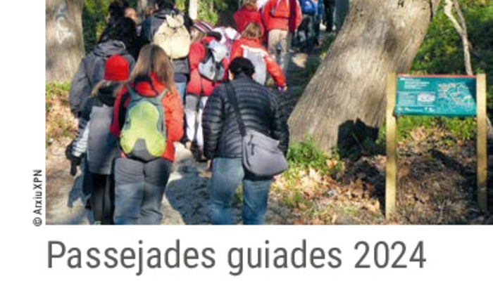 Paseadas guiadas 2024: Parque de la Serrada de Marina: 
