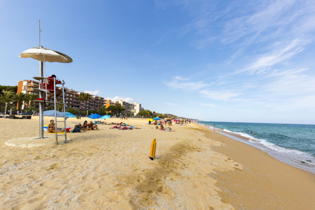 Plage sant Vicenç de Montalt 2