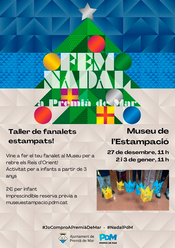 Taller de fanalets estampats al Museu de l’Estampació 1