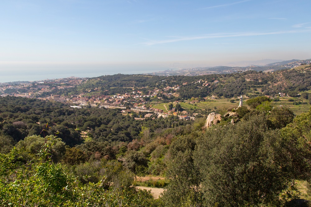 Vistes de la costa des del Sagrat Cor